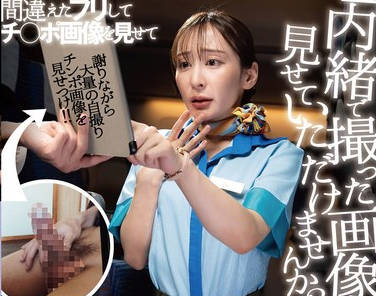 DANDYA-017 「内緒で撮った画像を見せていただけませんか？」間違えたフリしてチ○ポ画像を見せて赤面するおばさんCAは目の前で勃起チ〇ポを見せつけられても嫌じゃないVOL.3